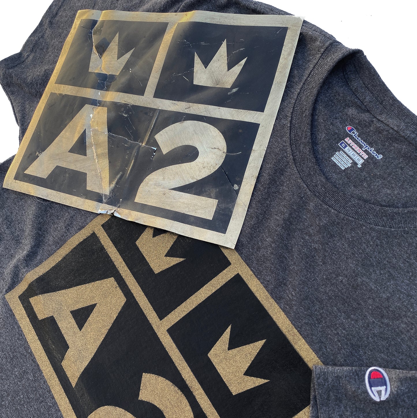 A2 Pinsetter Shirt - Deck Shield Gray