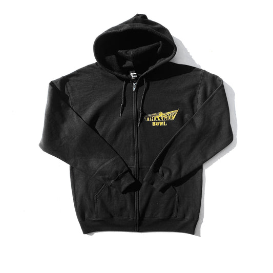 Triangle Bowl Black and Gold Hoodie