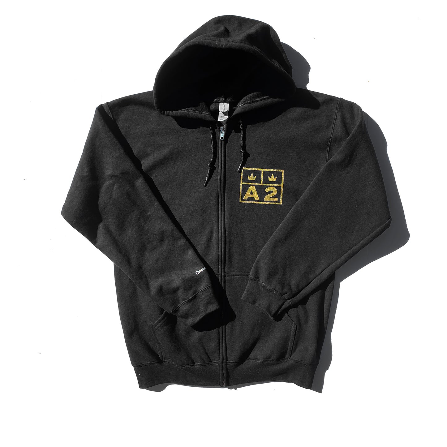 A2 Gold Crown Hoodie Jacket