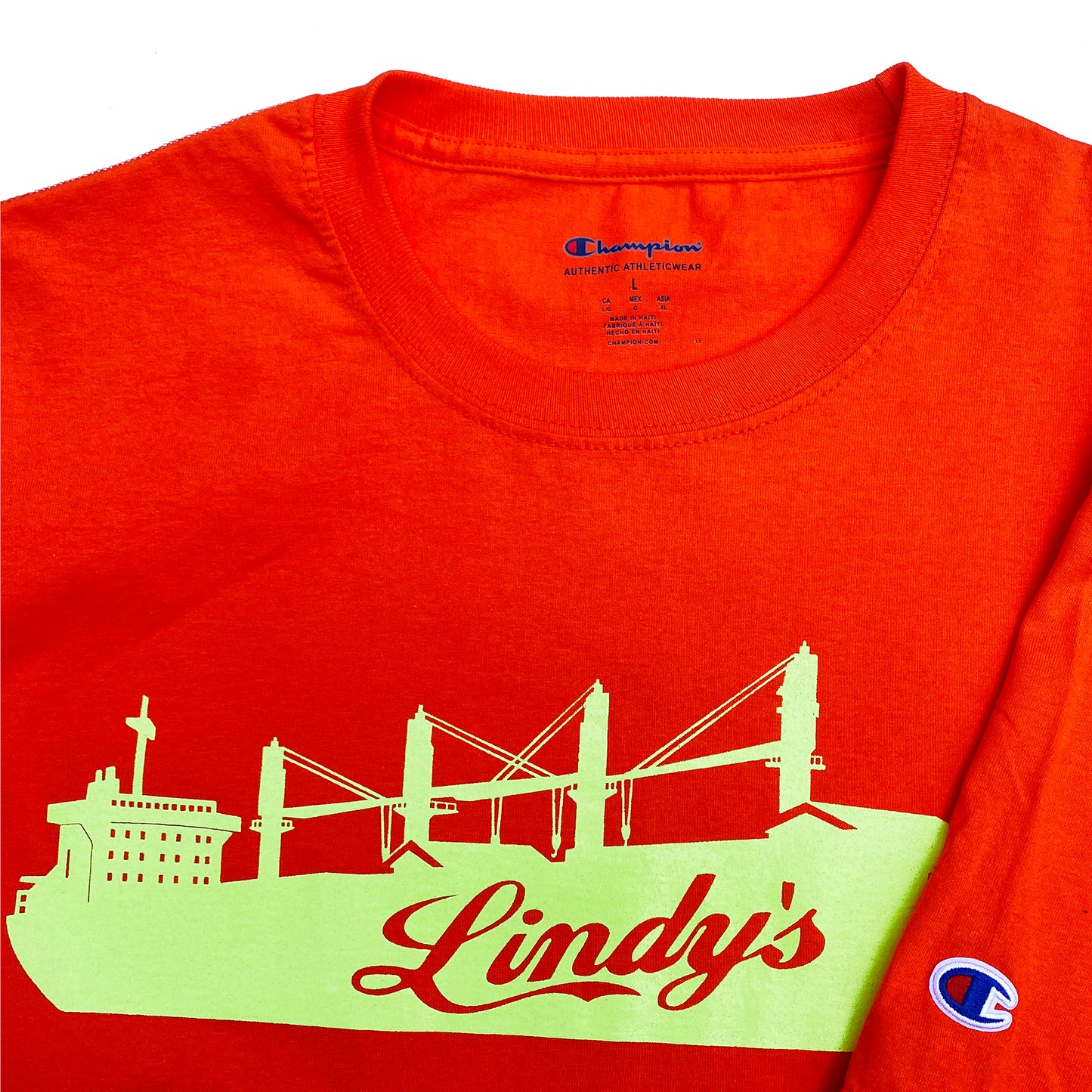 Lindy's Lounge & Restaurant Safety Shirt