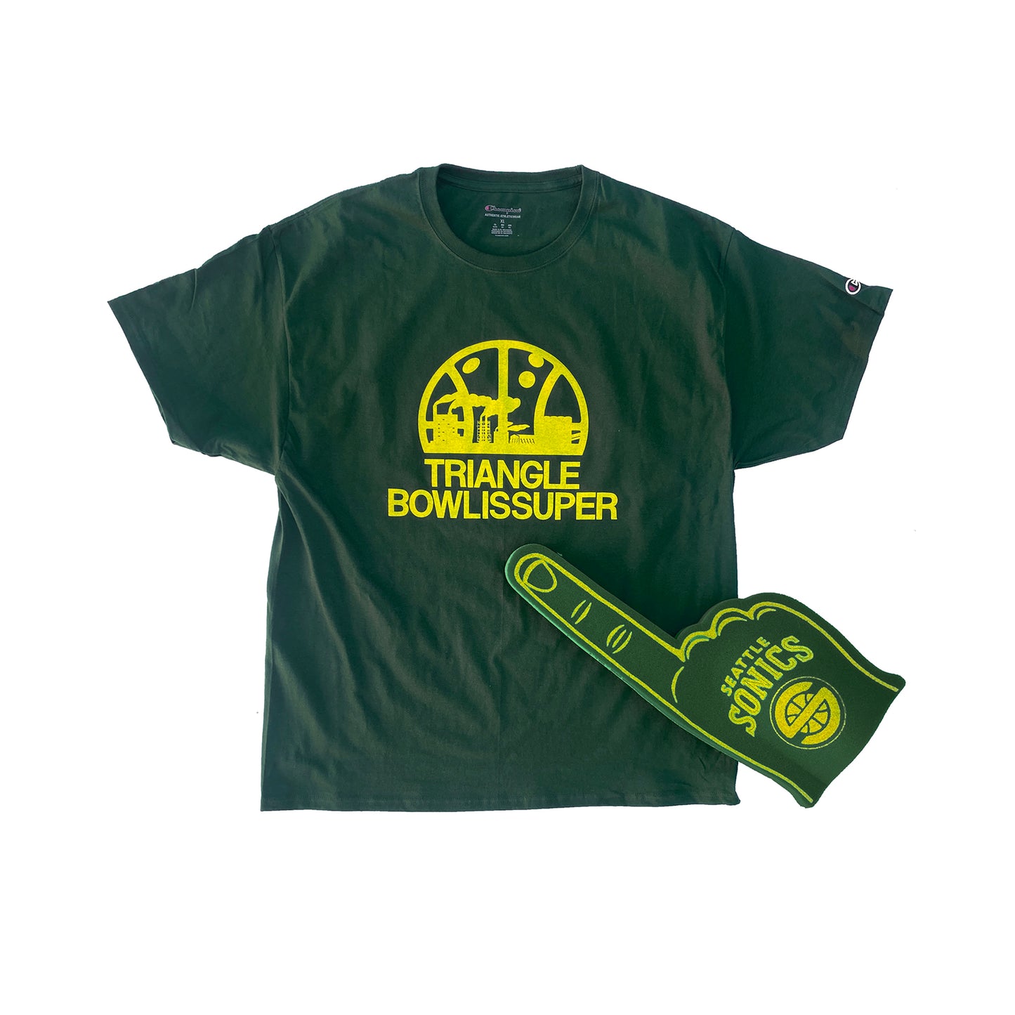 Triangle Bowl Is Super - Green